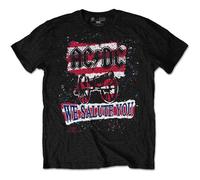 AC/DC For Those About To Rock HorizStripe autorizzato Uomo maglietta