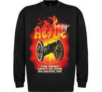 AC/DC For Those About To Rock Tracks Black M Felpa con cappuccio