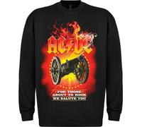 AC/DC For Those About To Rock Tracks Black XL Felpa con cappuccio