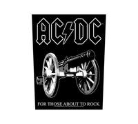 AC/DC For Those About To Rock ufficiale 30x36x27cm Toppa posteriore Patch