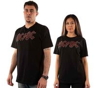 Ac/Dc Full Colour Logo autorizzato Uomo maglietta