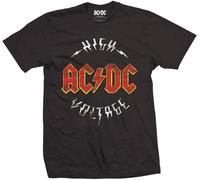 AC/DC High Voltage Black M Maglietta