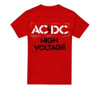 AC/DC High Voltage Maglietta Stencil Adulto Unisex (TV17402)