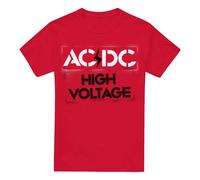 AC/DC High Voltage Maglietta Stencil Uomo (TV13306)