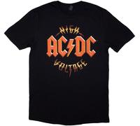 AC/DC High Voltage RnR Black M Maglietta