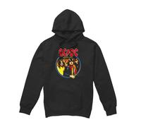 AC/DC Highway To Hell Felpa con Cappuccio Emblema Uomo (TV7324)