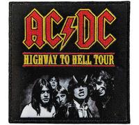 Ac/Dc Highway To Hell Tour Woven Patch Size One Size