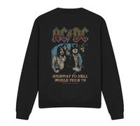 AC/DC Highway World Tour 79 Felpa Adulto Unisex (TV11184)