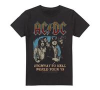AC/DC Highway World Tour 79 Maglietta Uomo (TV13349)