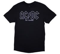 AC/DC History Logo Black XL Maglietta