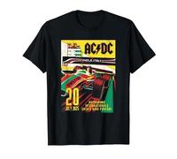 AC/DC Imola Italia Autodromo Internazionale 2025 Maglietta, Uomo, Nero, 4XL