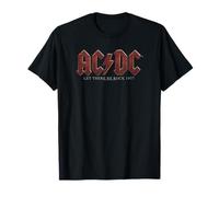 AC/DC Let There Be Rock 1977 Testo del titolo Maglietta
