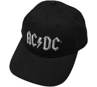 AC/Dc - Logo Argento - Cappello - Nuovo - Musica ACDCCAP07B