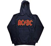 AC/DC Logo Navy Blue XL Felpa con cappuccio