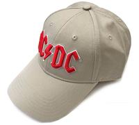 AC/Dc - Logo Rosso - Cappello - Nuovo - Musica ACDCCAP02S
