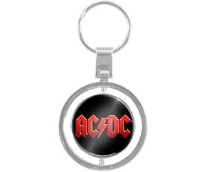 AC/DC Logo Spinner Key Chain Black