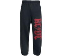 AC/DC Logo Uomo Pantaloni tuta nero XL 80% cotone, 20% poliestere
