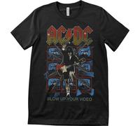 AC/DC Maglietta Blow Up Your Video Unisex Black M