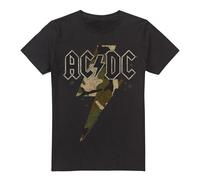 AC/DC Maglietta Bullone Camo Uomo (TV13332)