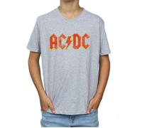 AC/DC Maglietta Effetto invecchiato Logo Ragazzi (BI422)