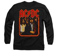 AC/DC Maglietta Group Distressed Adulto Unisex (TV9301)