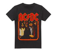 AC/DC Maglietta Group Distressed Uomo (TV13319)