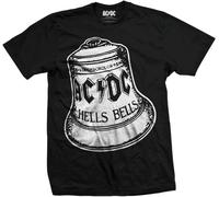 AC/DC Maglietta Hells Bells Unisex Black S