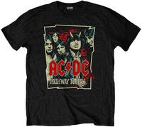AC/DC Maglietta Highway To Hell Sketch Unisex Black 2XL
