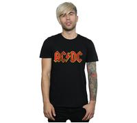 AC/DC Maglietta Logo Effetto Invecchiato Uomo (BI2158)