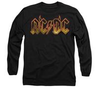 AC/DC Maglietta Logo Fuoco Adulto Unisex (TV9318)
