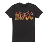 AC/DC Maglietta Logo Fuoco Uomo (TV13338)