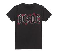 AC/DC Maglietta Logo Rose Uomo (TV13339)