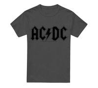 AC/DC Maglietta Logo Usurato Adulto Unisex (TV17403)