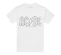 AC/DC Maglietta Outline Logo Adulto Unisex (TV28708)