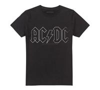 AC/DC Maglietta Outline Logo Adulto Unisex (TV28708)