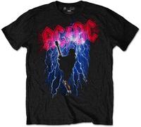 Rock Off Ac/Dc Thunderstruck, T Shirt Uomo, Nero, M