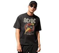 AC/DC Meacdcrts038 T-Shirt, Nero, S Uomo