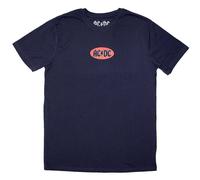 AC/DC Mini Oval Logo autorizzato Uomo maglietta