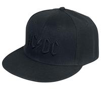 AC/DC Black Logo - Snapback cap Cappello Nero