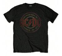 AC/DC | Official Band T-Shirt | Est. 1973 Introducing the epitome of rock 'n' roll nostalgia and timeless style, the HeyRusty "AC/DC Est. 1973" Unisex Tee invites you to step into the heart of the thu