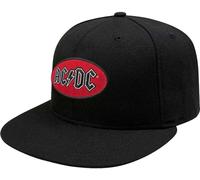 AC/DC Oval Logo Cappello Black UNI