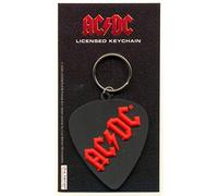 AC DC Plectrum Rubber Keyring