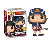 AC/DC Pop Rocks Figure Vinile Angus Young 9 Cm Chase Funko