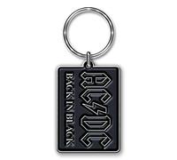 Ac/Dc - Portachiavi In Metallo Back In Black