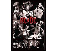 AC/DC poster - Grande Formato poster (61 cm x 91,5 cm) + Original tesa Powerstrips® (1 Pack/20 PZ.)
