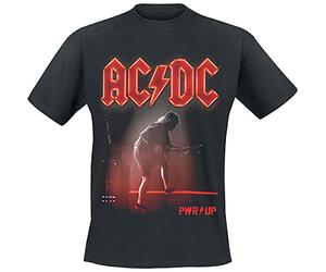 AC/DC PWR UP Angus Live Unisex T-Shirt Nero M 100% Cotone Regular