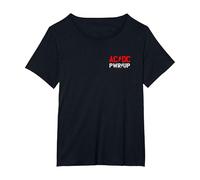AC/DC PWR UP Nord America Tour Data Indietro 2025 Maglietta, Donna Plus-Size, Nero, 2X