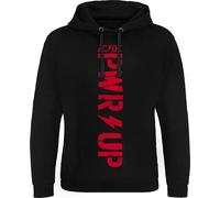 AC/DC PWR-UP Vertical Logo Black 2XL Felpa con cappuccio