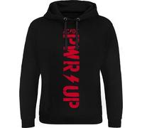 AC/DC PWR-UP Vertical Logo Black L Felpa con cappuccio