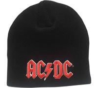 AC/DC Red 3D Logo Ufficiale Berretti in maglia